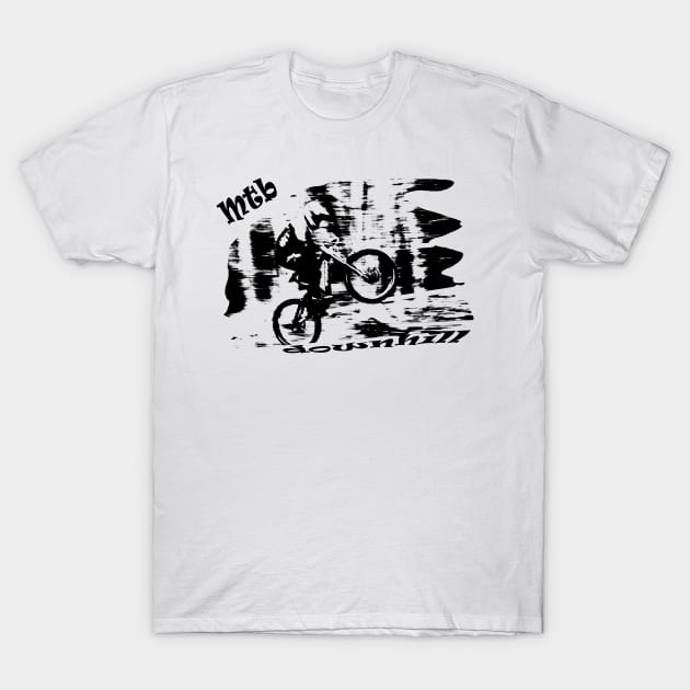 mtb T-Shirt by rickylabellevie